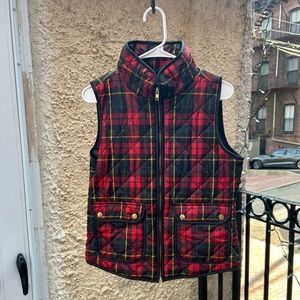 Plaid Vest